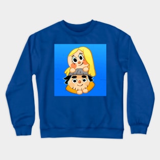 Adam and Steph - Doodle Date Crewneck Sweatshirt